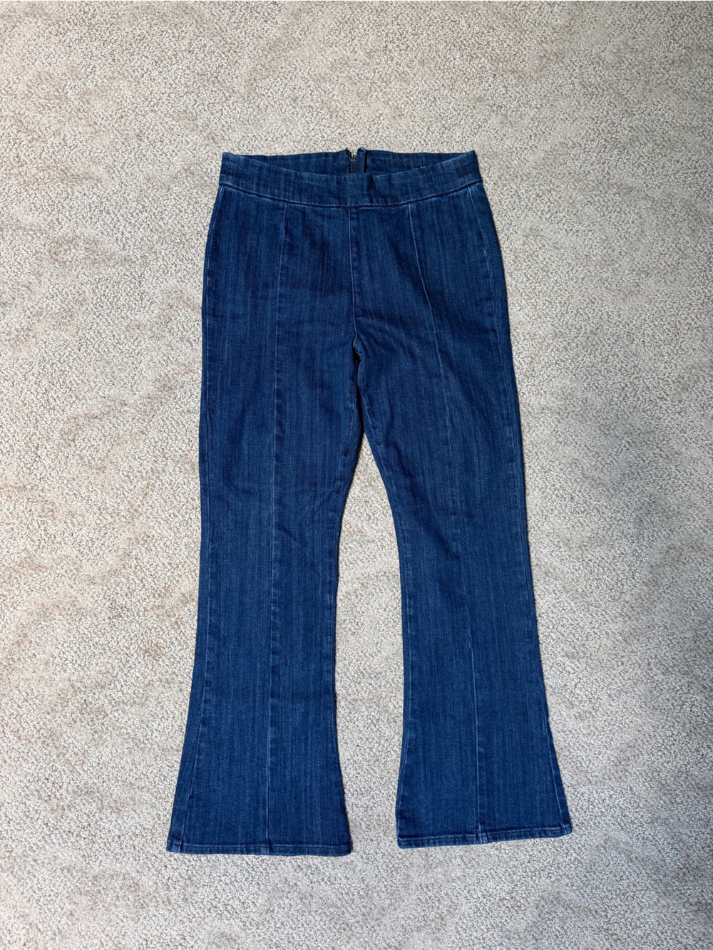 J. Crew Dark Indigo Flare Jeans